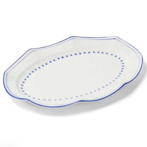 No 22 Capri Blue Platter